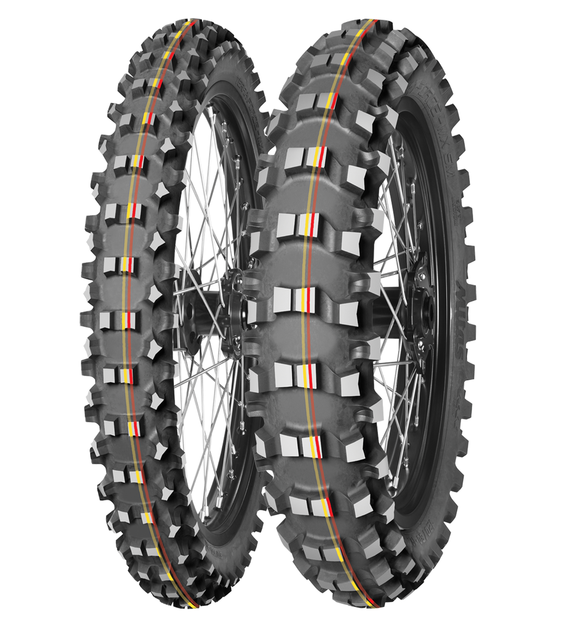 70/100 - 17 Mitas Terra Force-MX SM 40M TT Red&Yellow
