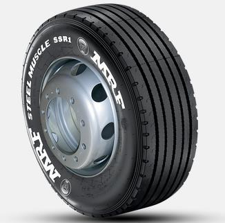 MRF SSR1 PLUS 385/65R22.5 164K SteerAndTrailer