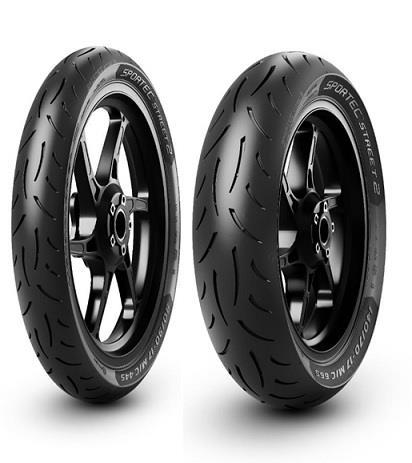 90/80-14 Metzeler SPORTEC STREET 2 49S TL SPORT TOURING Reinf